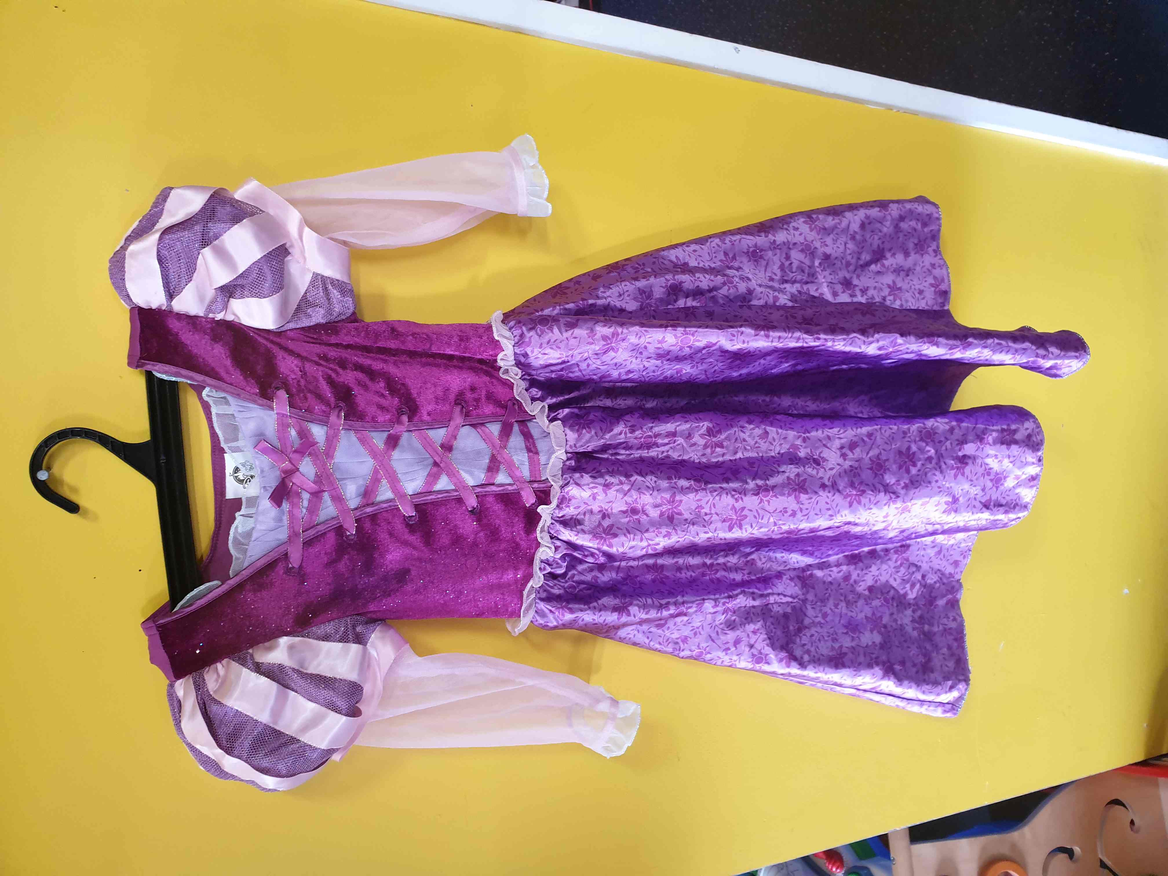 Purple Rapunzel dress